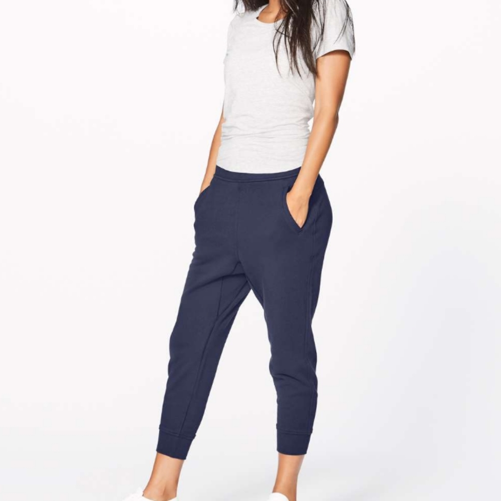 Lululemon Cotton Terry Press Pause Jogger 25"